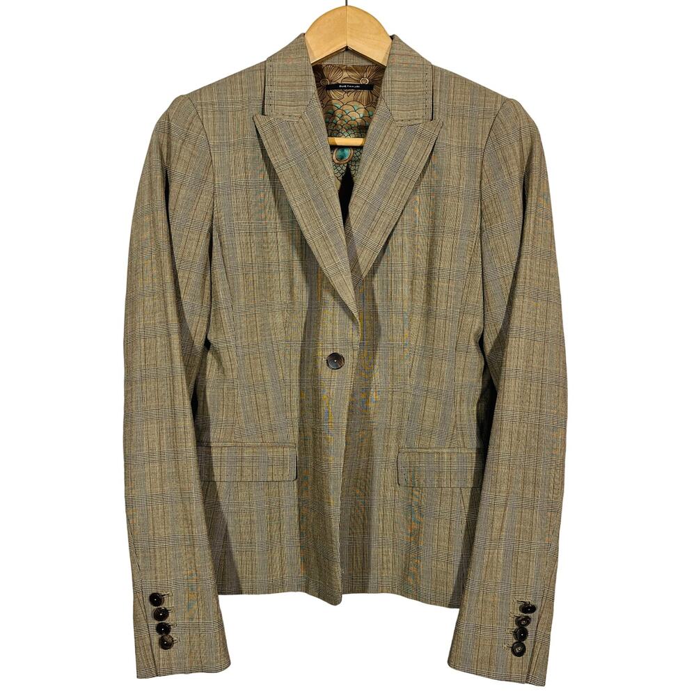 Elie Tahari Single Button Blazer Jacket Career Casual Office - 6